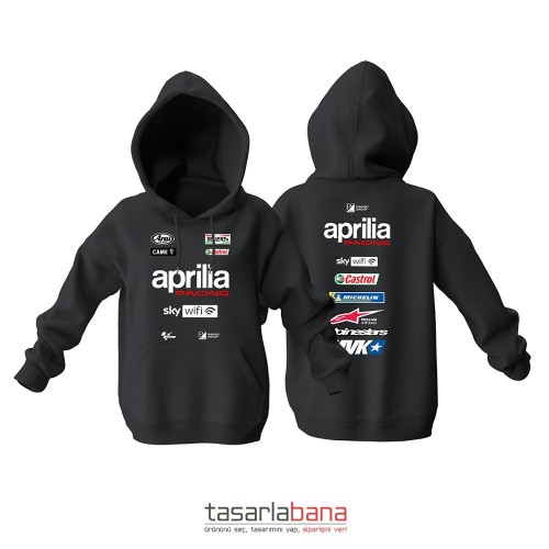 Aprilia Racing Team Mavericks Vinales Edition Kapüşonlu Hoodie