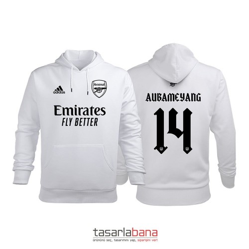 Arsenal Away Edition 2020-2021 Kapüşonlu Hoodie