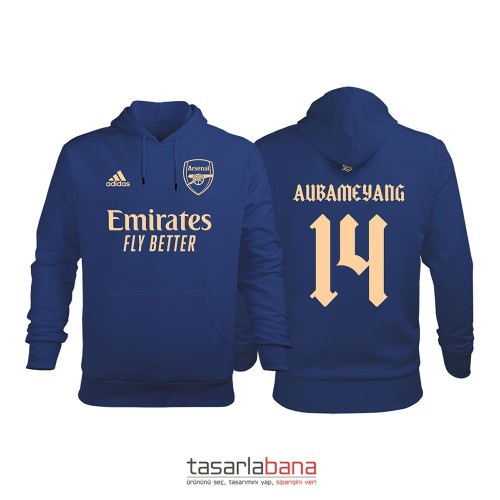 Arsenal Third Edition 2020-2021 Kapüşonlu Hoodie