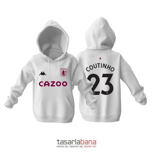 Aston Villa Away Edition 2021-2022 Kapüşonlu Hoodie