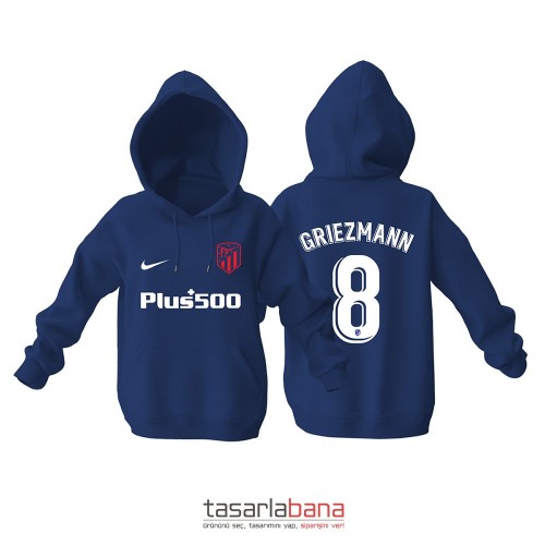 Atlético Madrid Away Edition 2021-2022 Kapüşonlu Hoodie