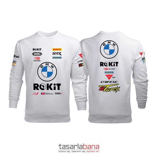 BMW ROKIT WSBK Team - White Edition 2024-2025 Sweatshirt