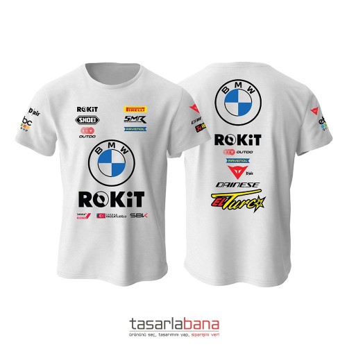 BMW ROKIT WSBK Team - White Edition 2024-2025 Tişört