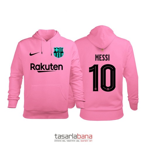 Barcelona Third Edition 2020-2021 Kapüşonlu Hoodie