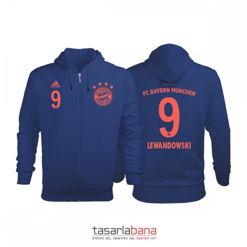 Bayern Münih Third Edition 2019-2020 Fermuarlı Hoodie