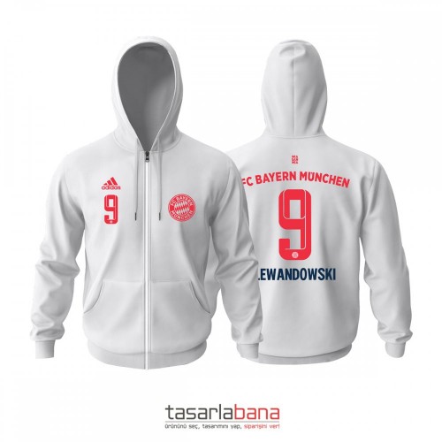 Bayern Münih Third Edition 2021-2022 Fermuarlı Hoodie