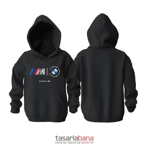 Bmw M Pixel 2024 Black Edition Hoodie