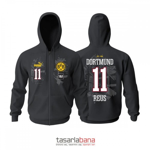 Borussia Dortmund Special Edition 23-24 Fermuarlı Hoodie