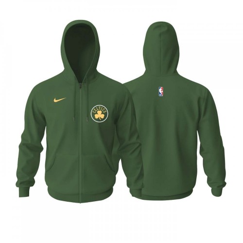 Boston Celtics City Edition 2022-2023 Fermuarlı Hoodie