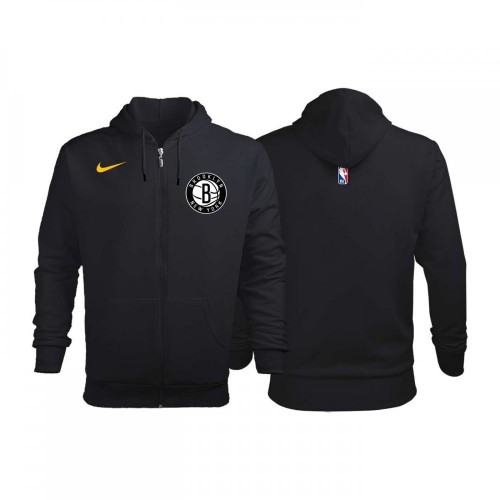 Brooklyn Nets City Edition 2020-2021 Fermuarlı Hoodie