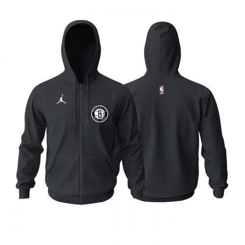 Brooklyn Nets Statement Edition 2022-2023 Fermuarlı Hoodie