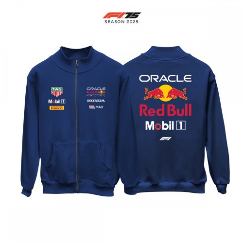 Red Bull Racing: RB21 - Navy Edition 2025 Fermuarlı Hırka