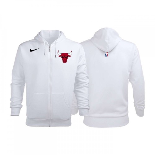 Chicago Bulls Association Edition 2017-2018 Fermuarlı Hoodie