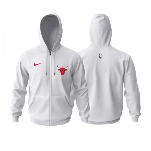 Chicago Bulls City Edition 2022-2023 Fermuarlı Hoodie