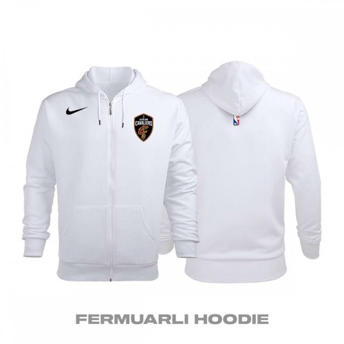 Cleveland Cavaliers Earned Edition 2018-2019 Fermuarlı Hoodie