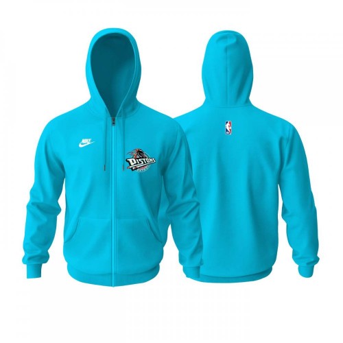 Detroit Pistons Classic Edition 2022-2023 Fermuarlı Hoodie