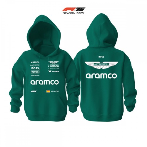 Aston Martin F1 Team: AMR25 Green Edition 2025 Hoodie