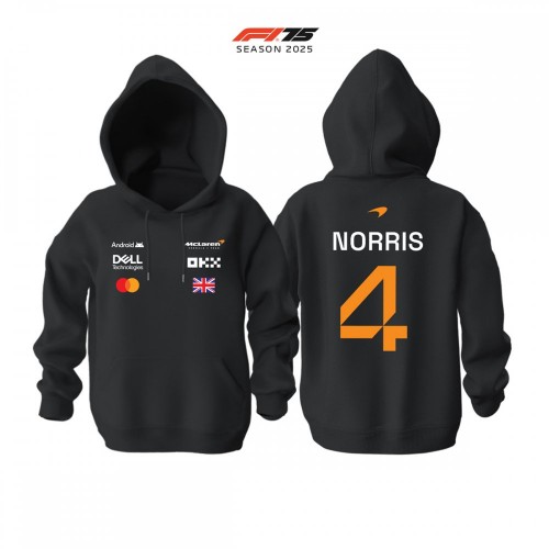 McLaren F1 Team: MCL39 Black Crew Edition 2025 Hoodie