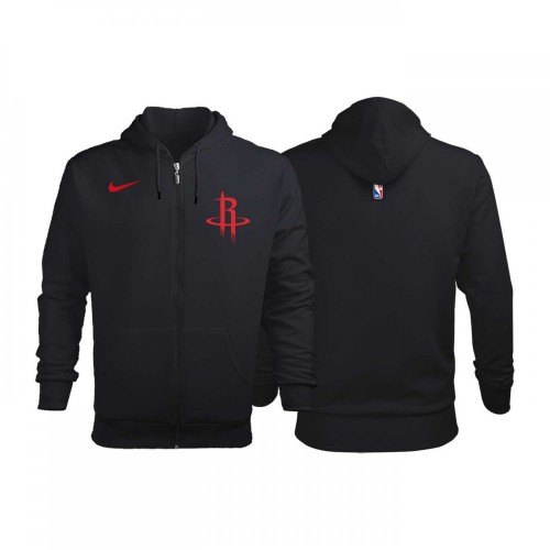 Houston Rockets Earned Edition 2020-2021 Fermuarlı Hoodie