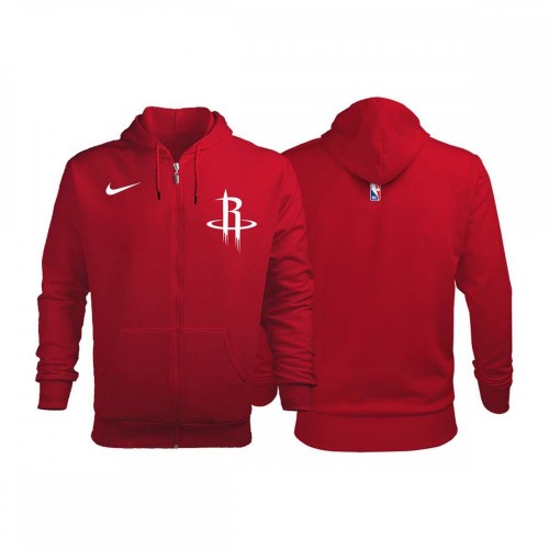 Houston Rockets Icon Edition 2019-2020 Fermuarlı Hoodie