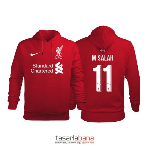 Liverpool Home Edition 2020-2021 Kapüşonlu Hoodie