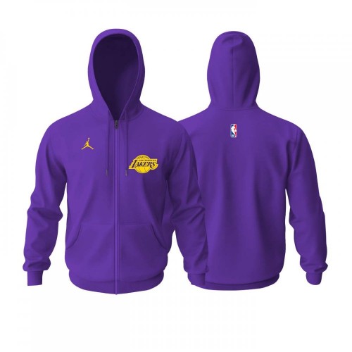 Los Angeles Lakers Statement Edition 2022-2023 Fermuarlı Hoodie