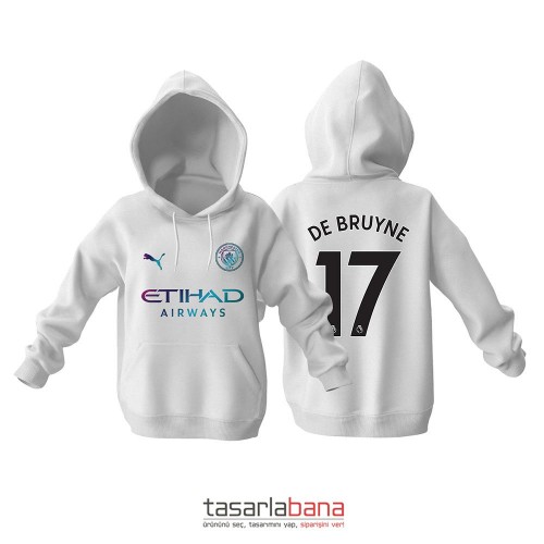 Manchester City Away Edition 2021-2022 Kapüşonlu Hoodie