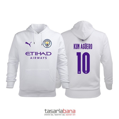 Manchester City Third Edition 2020-2021 Kapüşonlu Hoodie