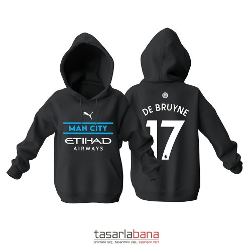 Manchester City Third Edition 2021-2022 Kapüşonlu Hoodie