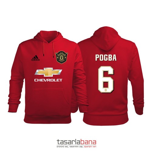 Manchester United Home Edition 2019-2020 Kapüşonlu Hoodie