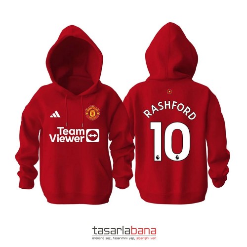 Manchester United Home Edition 2023-2024 Kapüşonlu Hoodie