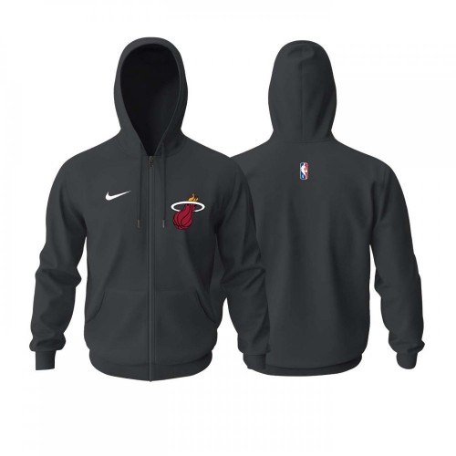 Miami Heat Icon Edition 2017-2018 Fermuarlı Hoodie