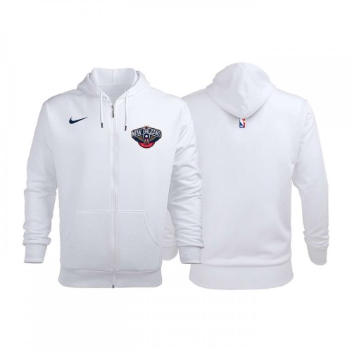 New Orleans Pelicans Association Edition 2017-2018 Fermuarlı Hoodie