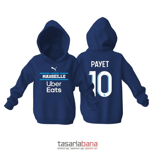 Olympique Marsilya Third Edition 2021-2022 Hoodie