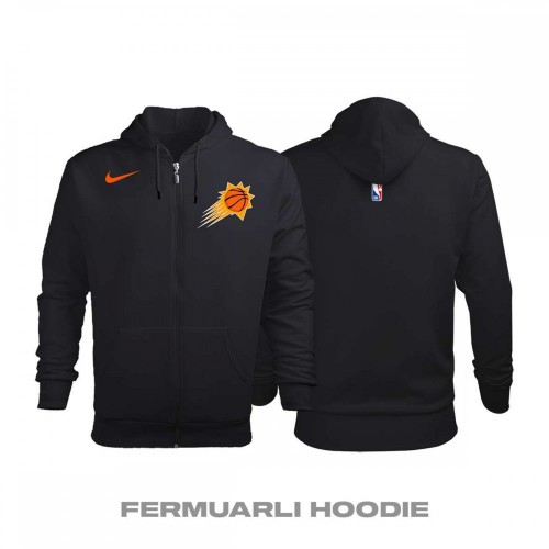 Phoenix Suns Statement Edition 2017-2018 Fermuarlı Hoodie