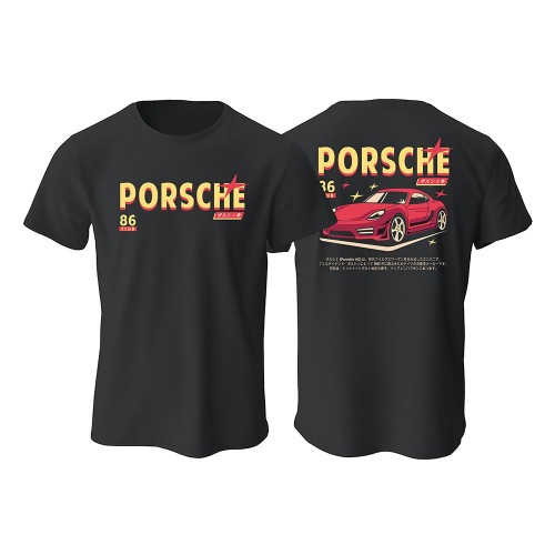 Porsche 86 club Tişört