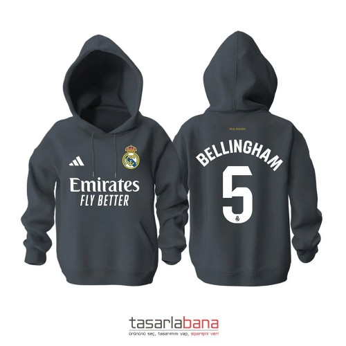 Real Madrid Away Edition 2023-2024 Kapüşonlu Hoodie