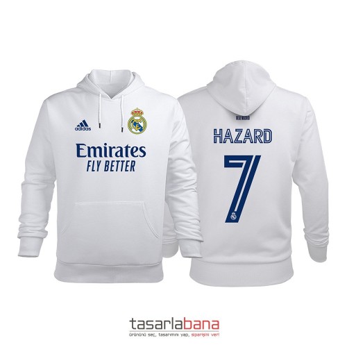 Real Madrid Home Edition 2020-2021 Kapüşonlu Hoodie