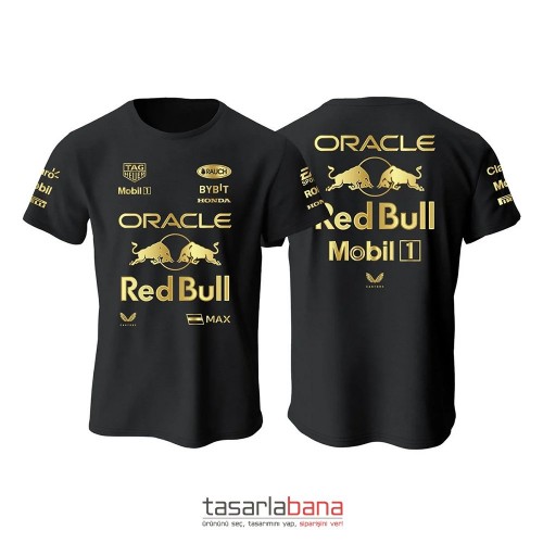 Red Bull Racing: Gold Edition Tişört