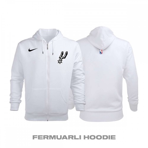 San Antonio Spurs Association Edition 2019-2020 Fermuarlı Hoodie