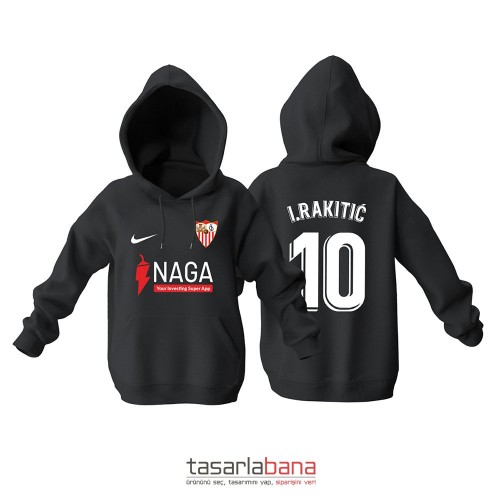 Sevilla Third Edition 2021-2022 Kapüşonlu Hoodie