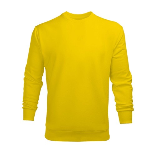 Kendin Tasarla Sarı Sweatshirt