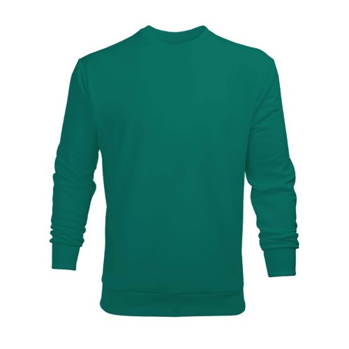 Kendin Tasarla Yeşil Sweatshirt