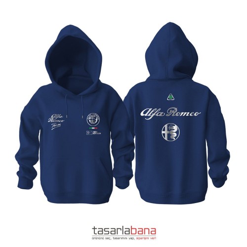 Team Alfa Romeo Navy Silver Edition 2025 Hoodie