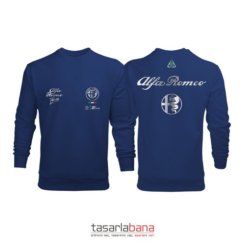 Team Alfa Romeo Navy Silver Edition 2025 Sweatshirt