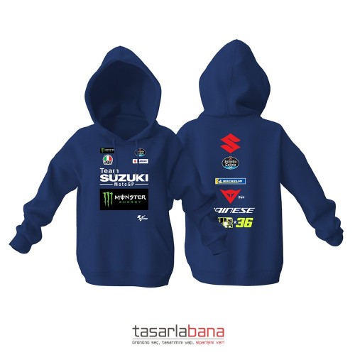 Team Suzuki MotoGP Joan Mir Edition Kapüşonlu Hoodie