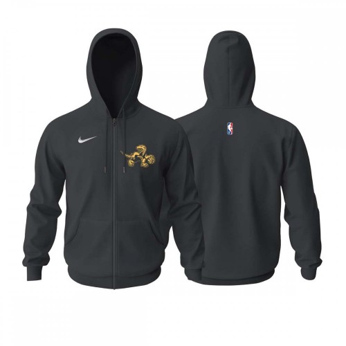 Toronto Raptors City Edition 2021-2022 Fermuarlı Hoodie