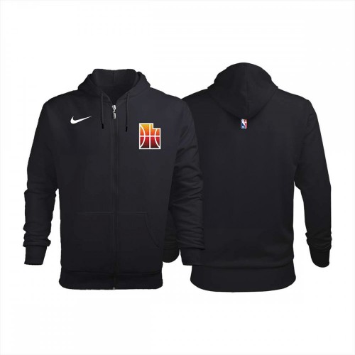 Utah Jazz City Edition 2020-2021 Fermuarlı Hoodie