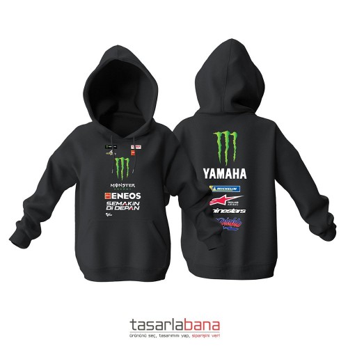 Yamaha Factory Racing Fabio Quartararo Edition Kapüşonlu Hoodie