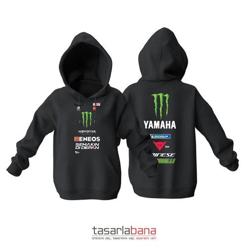 Yamaha Factory Racing Franco Morbidelli Edition Kapüşonlu Hoodie